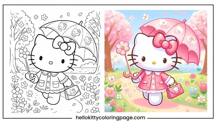 hello kitty drawing