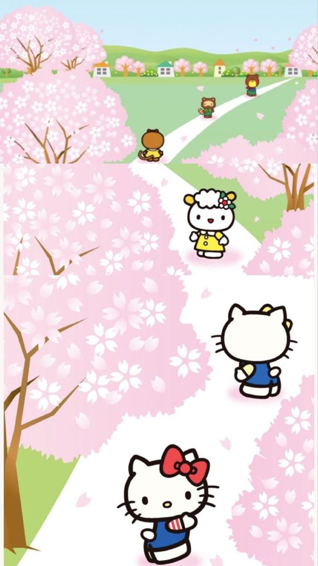 Hello Kitty Spring event wallpaper